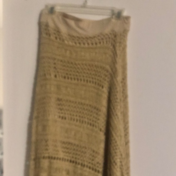 CHICOS PRETTY LONG SKIRT SIZE 0 - Picture 3 of 9